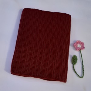 Set capac de carte croșetat 100% microfibră acrilic fire capac de carte + marcaj croșetat floare -  - Artynos.ro