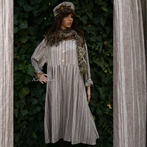 DORIS - lagenlook baby-doll ruha, Imbracaminte si moda, Haine dama, Rochie, dintr-o bucata, Cusatura, ARTYNOS