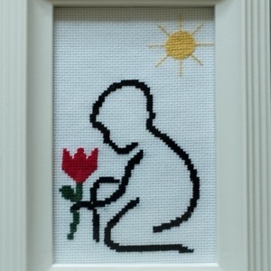 Imagine cu o singura linie cusuta incrucisata, , , ARTYNOS