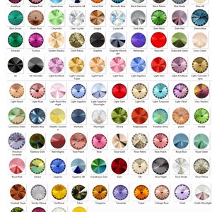  Swarovski rivoli lipite 1pcs/cs10mm -  - Artynos.ro