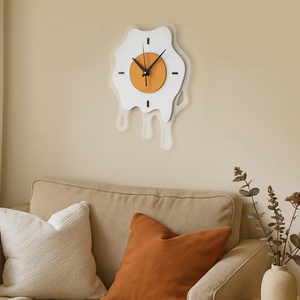 Ceas de perete silențios în formă de ou - casă & stil de viață - decorațiuni de casă - decorațiuni de pereți - ceasuri de perete - Artynos.ro
