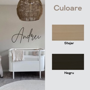 Nume mare personalizat din lemn - casă & stil de viață - echipament pentru camera copiilor - decorațiuni de cameră - Artynos.ro