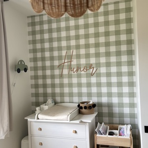Nume mare personalizat din lemn - casă & stil de viață - echipament pentru camera copiilor - decorațiuni de cameră - Artynos.ro
