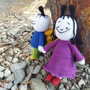 Bobitā si Buburuzā, Jucarii si echipamente pentru copii, Plusuri, Figurine de plus, Crosetat, ARTYNOS