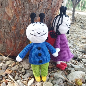 Bobitā si Buburuzā, Jucarii si echipamente pentru copii, Plusuri, Figurine de plus, Crosetat, ARTYNOS