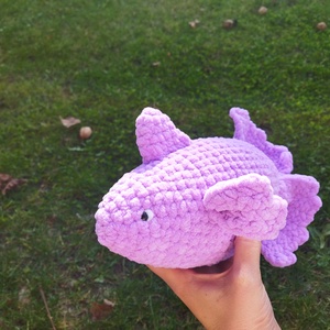 Pește croșetat - jucării și echipamente pentru copii - plușuri - figurine de pluș - Artynos.ro