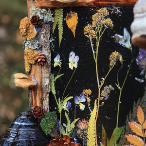 Tablou Natural Licheni Mușchi Flori - casă & stil de viață - accesorii pentru decorat casa - decorațiuni de pereți, decorațiuni suspendate - tablou cu licheni - Artynos.ro