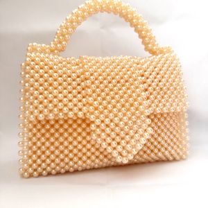 Geanta Margele Nude Rose, Genti si portofele, Genti de mana si umar, Geanta crossbody, , ARTYNOS