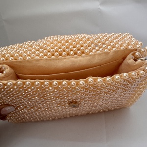 Geanta Margele Nude Rose - genți și portofele - genți de mână și umăr - geantă crossbody - Artynos.ro