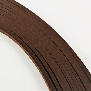 Chocolate Brown 1 mm/3 mm/5 mm hartie quilling/carton quilling, pentru bijuterii, tablouri, decoratiuni Craciun, D32/D60 - accessorii și unelte - hârtie - alte hârtii - Artynos.ro
