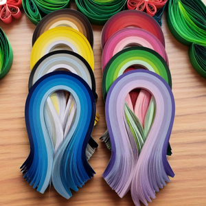 40 culori hartie quilling 1 mm/3 mm/5 mm latime si optional cu unelte, materiale pentru bijuterii, tablouri, decoratiuni - accessorii și unelte - hârtie - alte hârtii - Artynos.ro