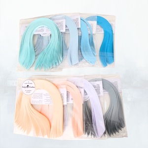 Mix hartie quilling albastra - 1 mm, 3 mm sau 5 mm - 8 pachete - benzi pentru peisaje marine, apa, rauri - accessorii și unelte - hârtie - alte hârtii - Artynos.ro