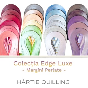 Hartie quilling premium perlata - alege culoarea, Accessorii si unelte, Hartie, Scrapbook, Arta de hartie, ARTYNOS