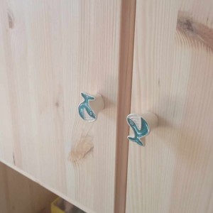 Mânere și butoane de mânere de mobilă balena  - casă & stil de viață - mobilier artizanal - mânere și butoane de mânere de mobilă - Artynos.ro