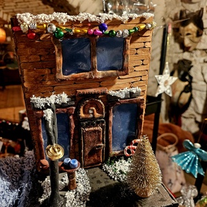 Brutărie decorativă în sezonul rece - accesorii de crăciun - cadou tematic de moș crăciun, decorațiuni - cadouri de moș crăciun - Artynos.ro