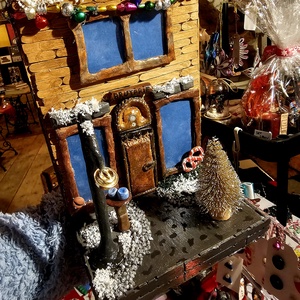 Brutărie decorativă în sezonul rece - accesorii de crăciun - cadou tematic de moș crăciun, decorațiuni - cadouri de moș crăciun - Artynos.ro