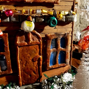 Fațadă Decorativă Magazin de jucării  - accesorii de crăciun - decorațiuni de crăciun de casă - aranjarea mesei festive - Artynos.ro