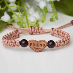 Bratara macramé impletita - Bratara Friend Friendship bej, , , ARTYNOS