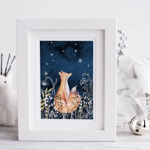 Carte poștală de Crăciun, felicitare, animal de pădure cadou companion -  - Artynos.ro