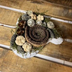 Ornament funerar cu inimă din beton - casă & stil de viață - accesorii religioase - ornamente funerare - Artynos.ro