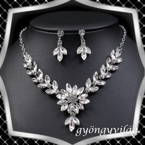Nunta, mireasa, set de bijuterii casual, ES-SZÉ76, Accesorii nunta, Bijuterii mireasa, Set bijuterii de mireasa, , ARTYNOS