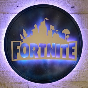 Fortnite - perete mural iluminat -  - Artynos.ro