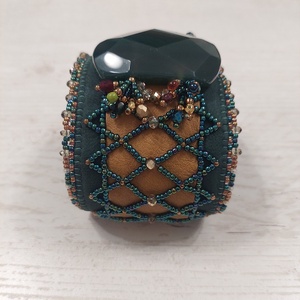 Bratara statement - bijuterii - brățări - brățări din mărgele - Artynos.ro