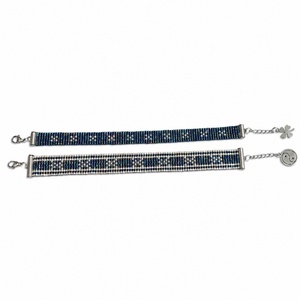 Set 2 bratari tesute din margele Miyuki delica - bijuterii - brățări - brățări din mărgele - Artynos.ro