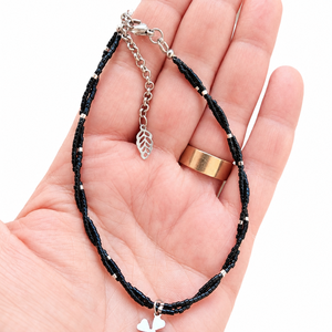 Bratara de picior boho, reglabila, bijuterie de vara, bratara minimalista glezna - bijuterii - bijuterii și brățări de picioare - Artynos.ro