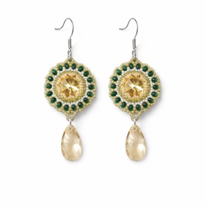 Cercei eleganti cu cristale Swarovski - Artynos.ro