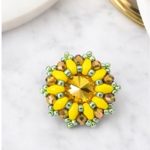 Inel handmade cu cristal Swarovski - Artynos.ro