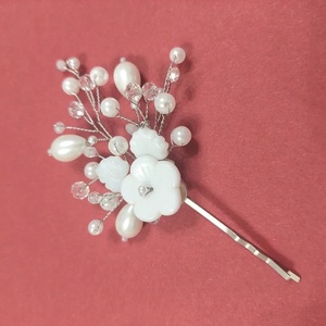 Agrafa de par pentru mirese - accesorii nuntă - ornamente de păr de nuntă - ornamente de păr mireasă - Artynos.ro