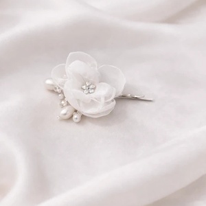 Agrafa par pentru mireasa - accesorii nuntă - ornamente de păr de nuntă - ornamente de păr mireasă - Artynos.ro