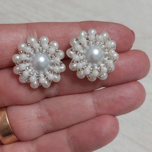 Cercei pe lobul urechii pentru mirese - accesorii nuntă - bijuterii mireasă - cercei mireasă - Artynos.ro