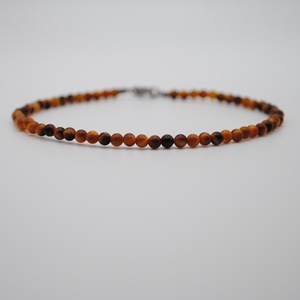 Bratara Barbati - Tiger Pulse- Pietre Naturale Ochi De Tigru - bijuterii - brățări - brățări din pietre semiprețioase - Artynos.ro