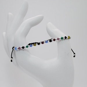 Bratara Gabrieli Multicolora Argint - Vibe - bijuterii - brățări - brățări din argint - Artynos.ro