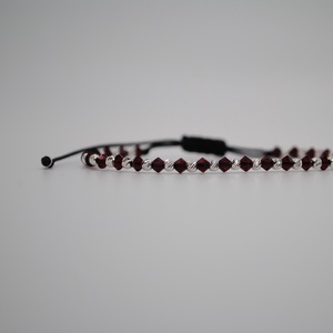 Bratara Gabrieli Red-Argint - Artynos.ro