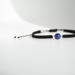 Brățară GABRIELI Lapis Lazuli Natural � Zodia Săgetător - bijuterii - brățări - brățări din pietre semiprețioase - Artynos.ro