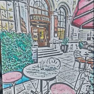 Peisaj la cafenea - Artynos.ro