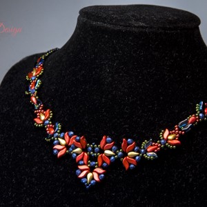 Creabead Design matyo stil elegant colier -  - Artynos.ro