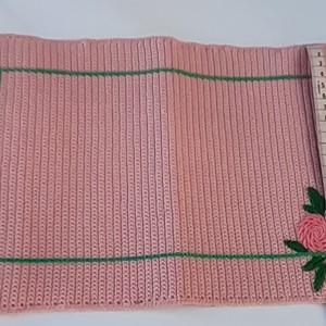 Croșetat și broderie carte capac set 100% microfibră acrilic fire carte capac + marcaj croșetat floare. -  - Artynos.ro