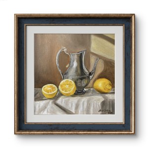 "Lamaie si argint" pictura in ulei, , , Pictura mea in ulei pe panza intinsa 20x20 cm.

Este o piesa unica, pictata manual, care nu este do..., ARTYNOS