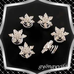 Bijuterii, ornamente de păr, catarame de păr: nuntă, mireasă, ornament de păr casual ES-H-SP09 6pcs/pack - accesorii nuntă - ornamente de păr de nuntă - ac de păr mireasă - Artynos.ro