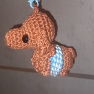 Breloc mini dachshund -  - Artynos.ro