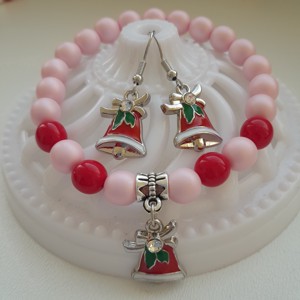 Bijuterii cu clopotei de Craciun - bratara, cercei, , , ARTYNOS