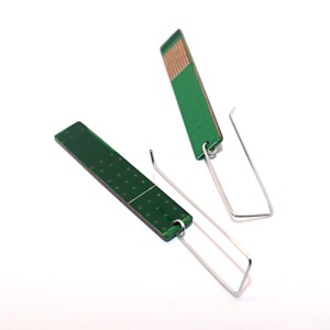 Placă de bază pentru calculator cu cuier din aluminiu, pereche de cercei pentru femei (F.03) -  - Artynos.ro