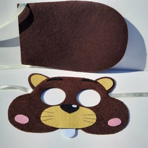 Castor cu coadă de lopată costum de carnaval pentru copii -  - Artynos.ro