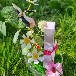 Aranjament de Paște  - decor de sărbători - decorațiuni de paște - alte creații de paște - Artynos.ro