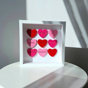 Tablou inimi cu mesaj, Casa & Stil de viata, Decoratiuni de casa, Decoratiuni de pereti, Decoratiuni suspendate, Altele, ARTYNOS