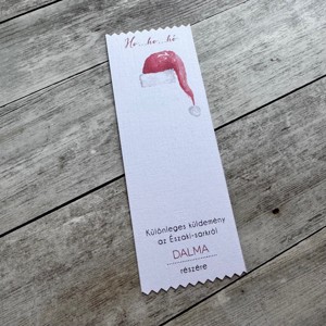 Livrare speciala de la Polul Nord - felicitare de ciocolata Mos Craciun - Artynos.ro